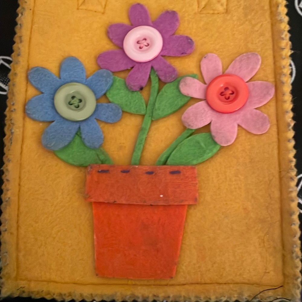 Flower handmade bag from Bahamas